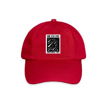 Meteor Shower 80er Retro-Druck - Baseballkappe - klassisch Rot - Vorne