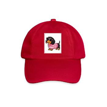 Bach Hearts Pink Glasses - Baseballkappe - klassisch Rot - Vorne