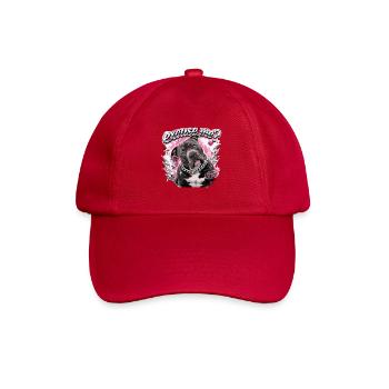 American Bully Funny Dog Streetwear Design - Baseball Cap - classic red - Front