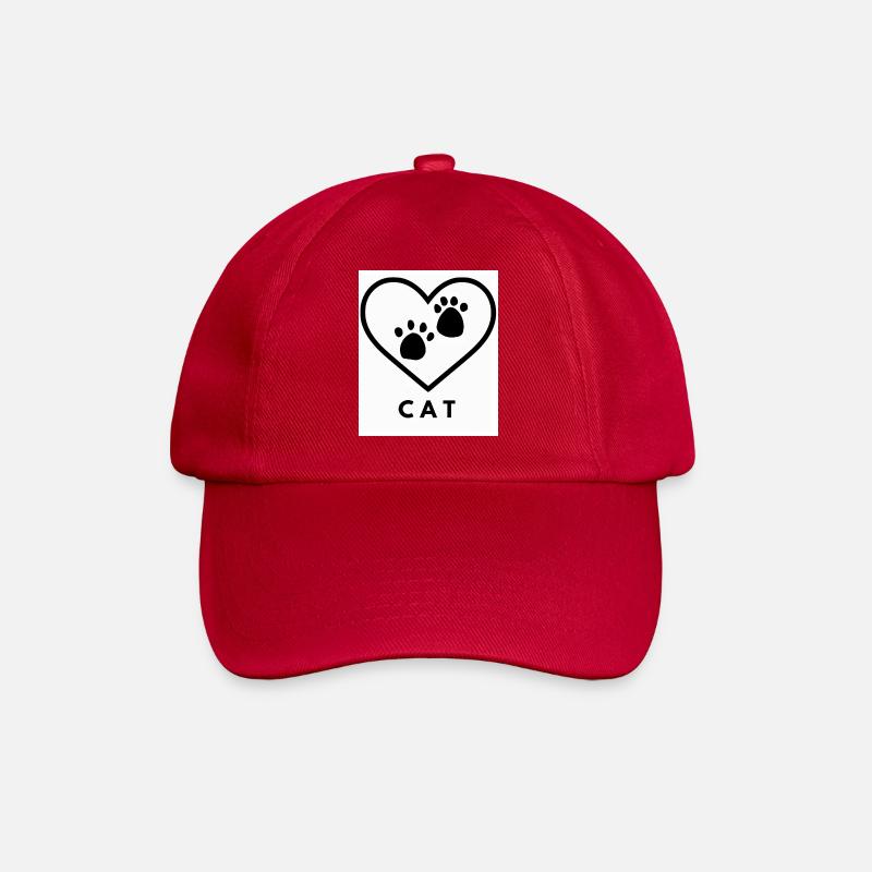 Les chats aiment les grands - Casquette classique - rouge classique