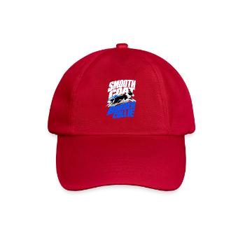 Border Collie, Smooth Coat Border Collie Pride - Baseball Cap - classic red - Front