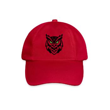 Mascotte hibou Logo E Sport - Casquette classique - rouge classique - Devant