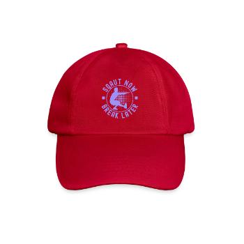Fitness Fanatics Squat Now Break Later - Baseball Cap - classic red - Front