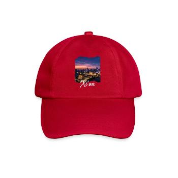 Xi'an Evening World at the City Wall - Baseball Cap - classic red - Front