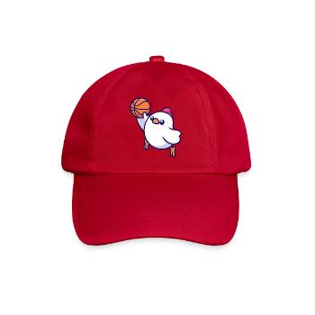 Basketball Chick Pop Art - Baseball Cap - classic red - Front