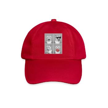 Chats Burmilla Chat - Casquette classique - rouge classique - Devant