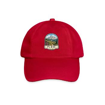 Plose Dolomiten Italien Vintage Reise - Baseballkappe - klassisch Rot - Vorne