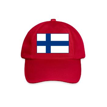 Drapeau de la Finlande - Casquette classique - rouge classique - Devant