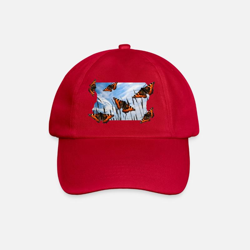PAPILLON - Casquette classique - rouge classique