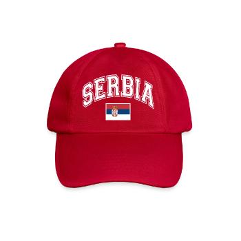 Serbia - Baseball Cap - classic red - Front