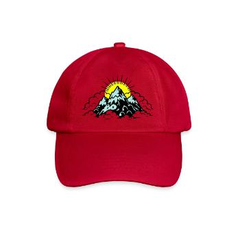 Mountains Alps Nature - Baseball Cap - classic red - Front