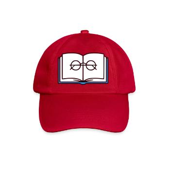 Open Book Glasses School - Baseball Cap - classic red - Front