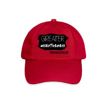 Une plus grande affirmation Périménopause - Casquette classique - rouge classique - Devant