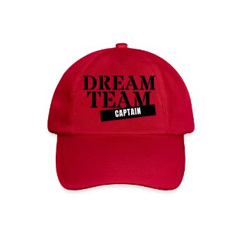 Capitaine de l’équipe de rêve - Capitaine, entraîneur, meilleur groupe - Casquette classique - rouge classique - Devant