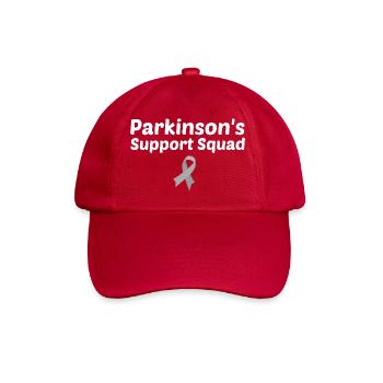 Parkinson-Unterstützungstrupp - Baseballkappe - klassisch Rot - Vorne