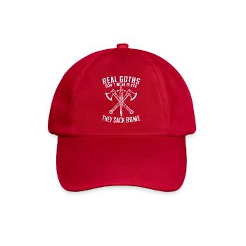 Römer vs. Goths: Echter Style - Baseballkappe - klassisch Rot - Vorne