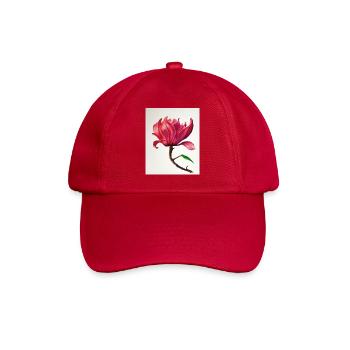 Magnolie - Baseballkappe - klassisch Rot - Vorne