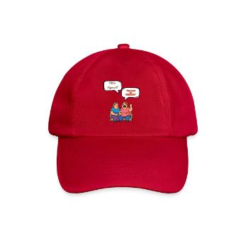 Pizza Pepperoni Dispute - Casquette classique - rouge classique - Devant