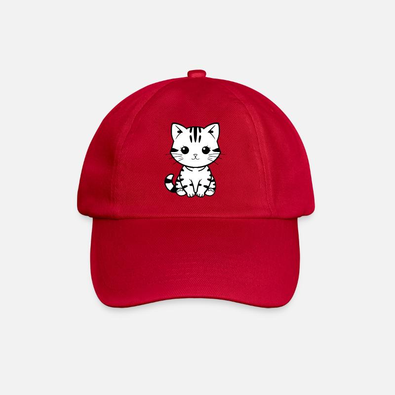 Chat Chaton Chat Chemise Cadeau - Casquette classique - rouge classique