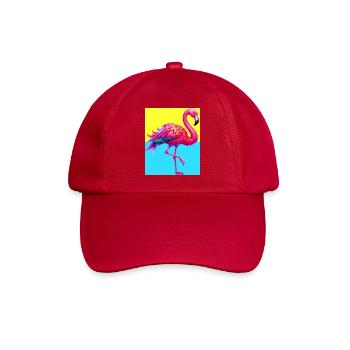 flamingo - Baseball Cap - classic red - Front
