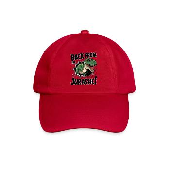 De retour du T-Rex Jurassic - Casquette classique - rouge classique - Devant
