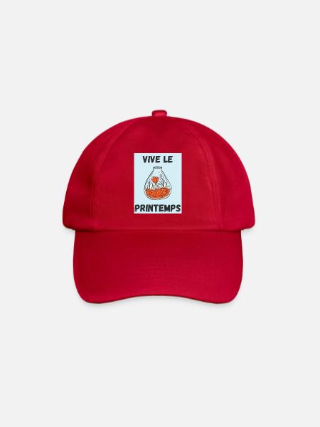 JARDINAGE,RETRAITE,PRINTEMPS,JARDIN,JARDINIER,ETE - Casquette classique - rouge classique