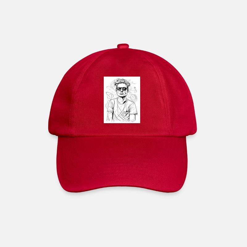Cooler Boy - Baseballkappe - klassisch Rot