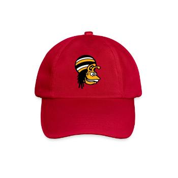 escargot reggae musique rasta cheveux chapeau Jamaïque - Casquette classique - rouge classique - Devant