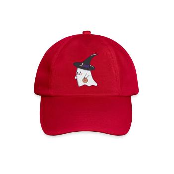 Sweet Ghost – Halloween Kawaii 🎃👻 - Baseball Cap - classic red - Front