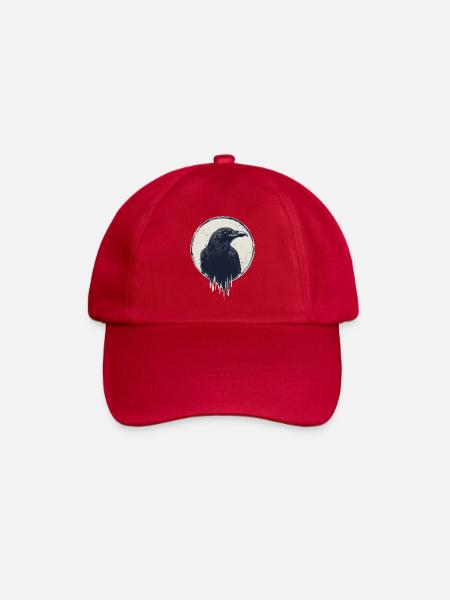Rabe - Baseballkappe - klassisch Rot