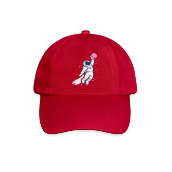 Cosmic Hoop Astronaut - Baseball Cap - classic red - Front