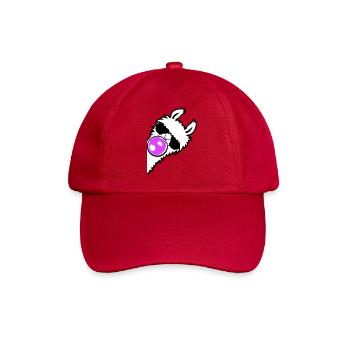 Lunettes de soleil chewing-gum Lama Profil latéral Côté frais - Casquette classique - rouge classique - Devant