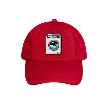 Machine à laver bande dessinée mignonne Kawaii - Casquette classique - rouge classique - Devant