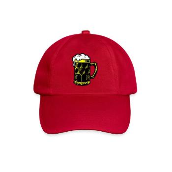 Beer Mug Symbol Booze - Baseball Cap - classic red - Front