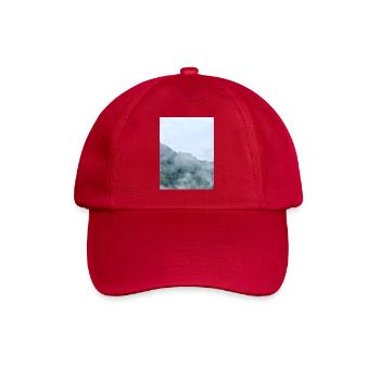 Misty Mountain Fog Landscape - Baseball Cap - classic red - Front
