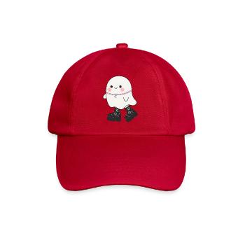 Fantôme Kawaii avec bottes plateformes - Casquette classique - rouge classique - Devant
