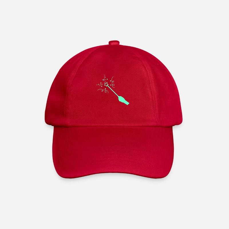 zauberstab - Baseballkappe - klassisch Rot