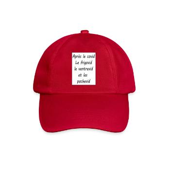 Après le covid - Casquette classique - rouge classique - Devant