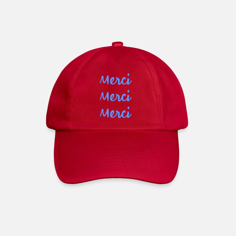 MERCI. MAÎTRESSE. MAÎTRE. MERCI MAÎTRESSE - Casquette classique - rouge classique