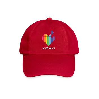 Pride Month LGBT - Love Wins - Baseball Cap - classic red - Front