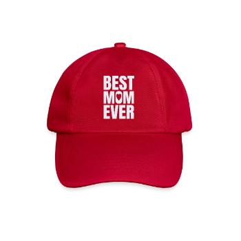 Best mom ever - Baseball Cap - classic red - Front