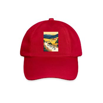 Golden Stage — Cycling Memory - Baseball Cap - classic red - Front