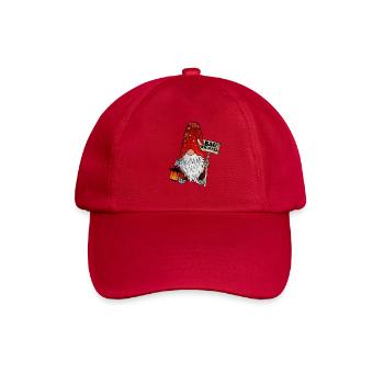 Bau Wichtel – Bauarbeiter Gnome - Baseballkappe - klassisch Rot - Vorne