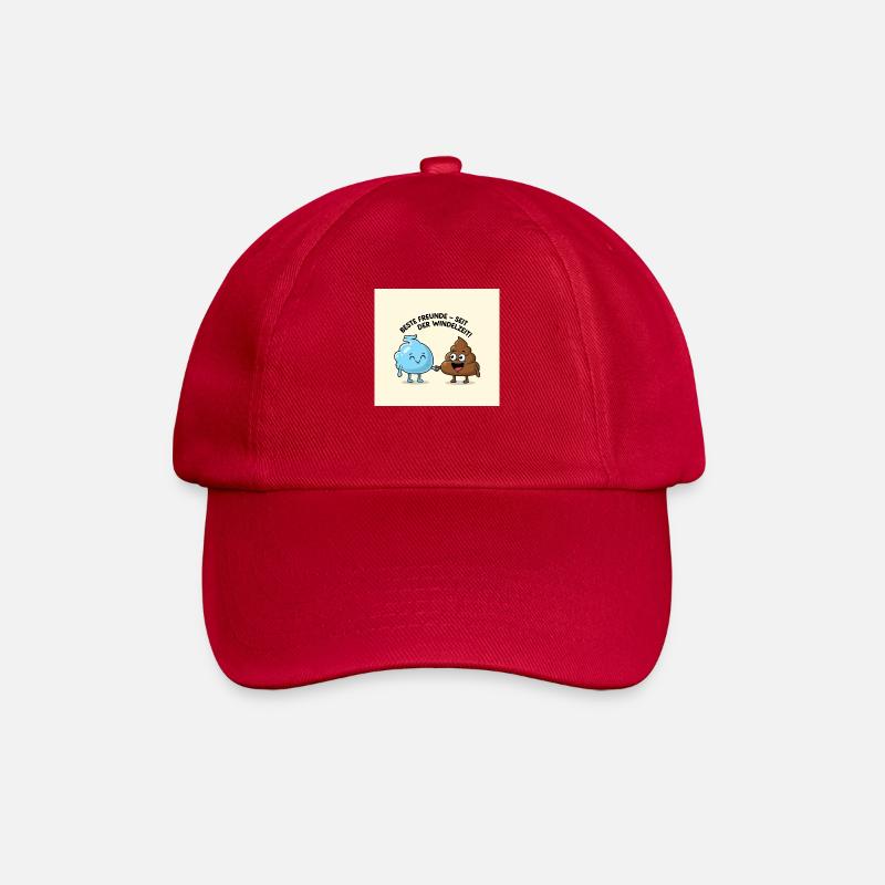 Freunde - Baseballkappe - klassisch Rot