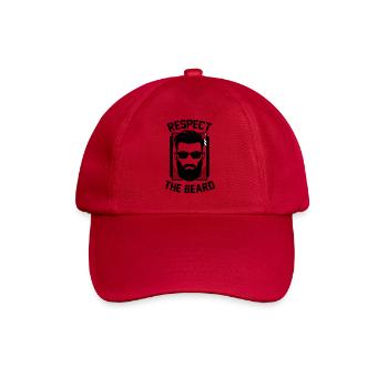 Respecter Le roi barbe respecte Barde - Casquette classique - rouge classique - Devant