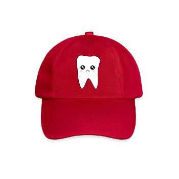 Dente, dents, cadeau dentiste - Casquette classique - rouge classique - Devant