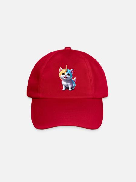 Unicorn Kitten - Baseballkappe - klassisch Rot