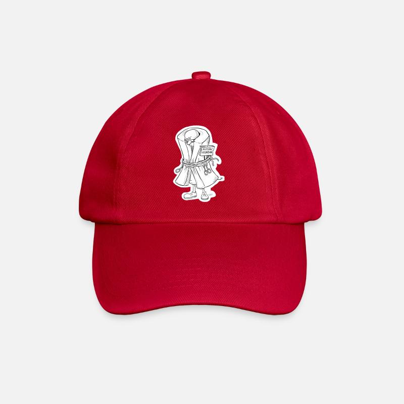 Climber Crash Pad - Baseball Cap - classic red