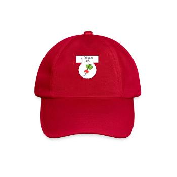 J'ai pas un radis - Casquette classique - rouge classique - Devant