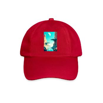 A New Architecture Begins to Shape the Future - Baseball Cap - classic red - Front